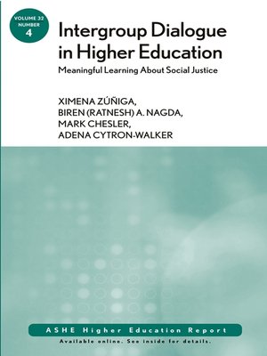 cover image of Intergroup Dialogue in Higher Education